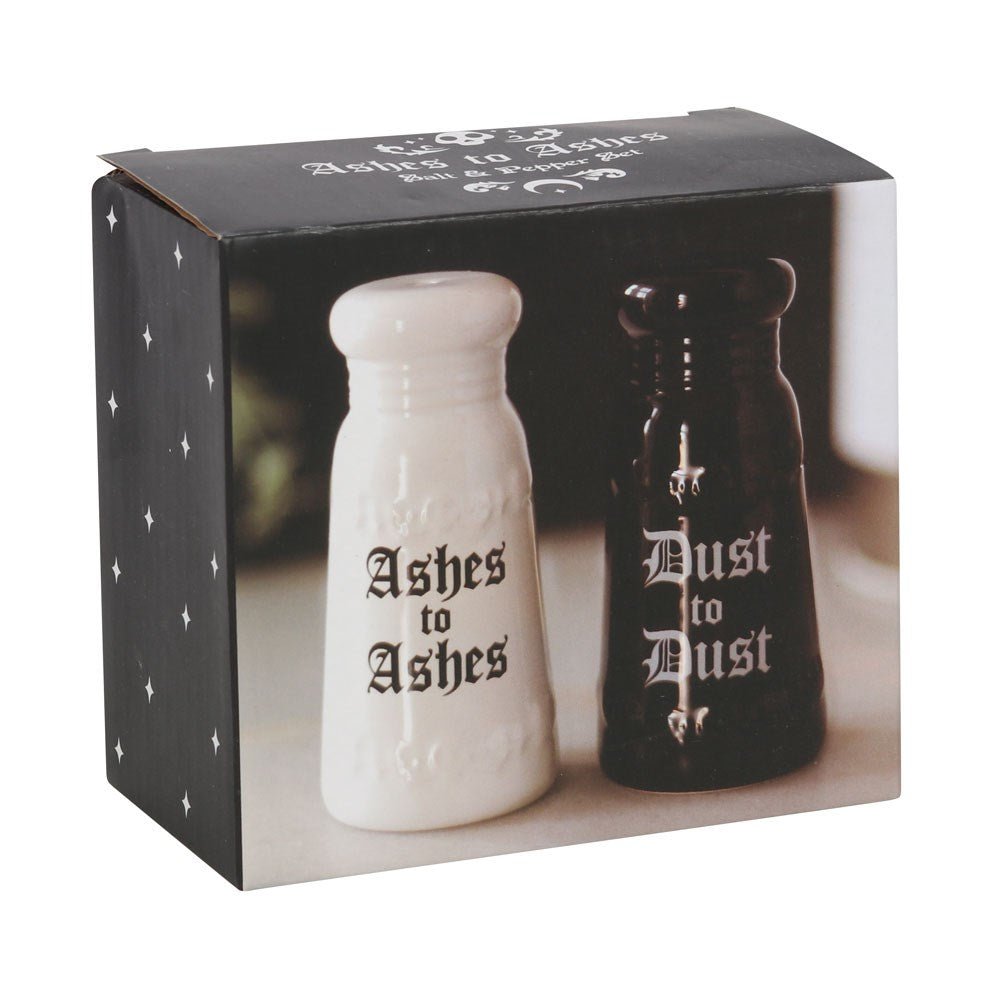 Ashes to Ashes Salt and Pepper Set - Marshall Melts