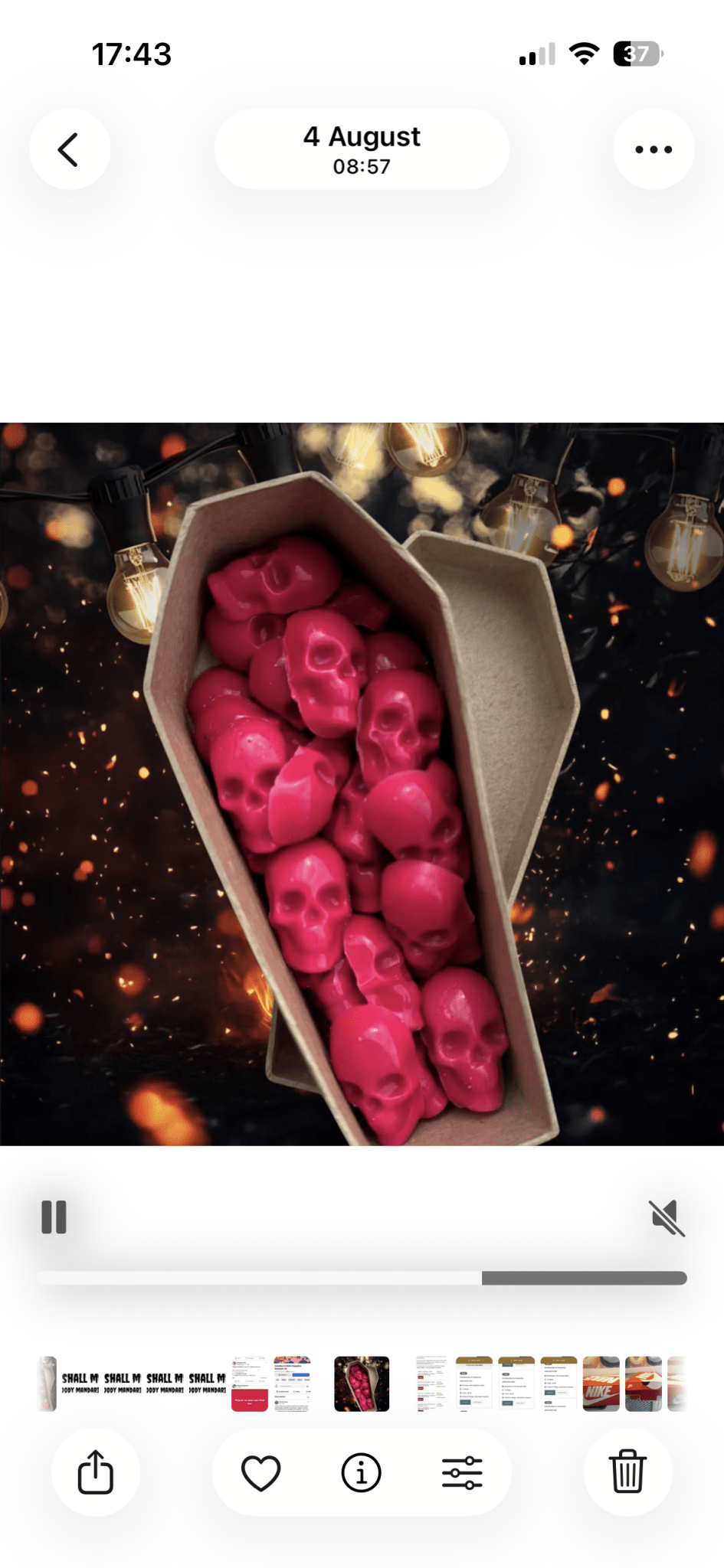 Skull Wax Melts - Marshall Melts