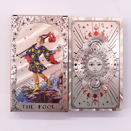 Rose Gold Foil Tarot Card Set – Moon Phase - Marshall Melts