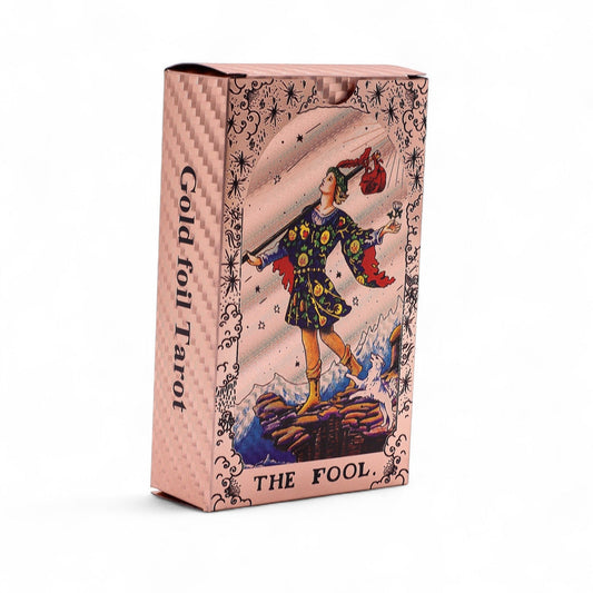 Rose Gold Foil Tarot Card Set – Moon Phase - Marshall Melts
