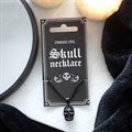 Black Obsidan Skull Necklace - Marshall Melts