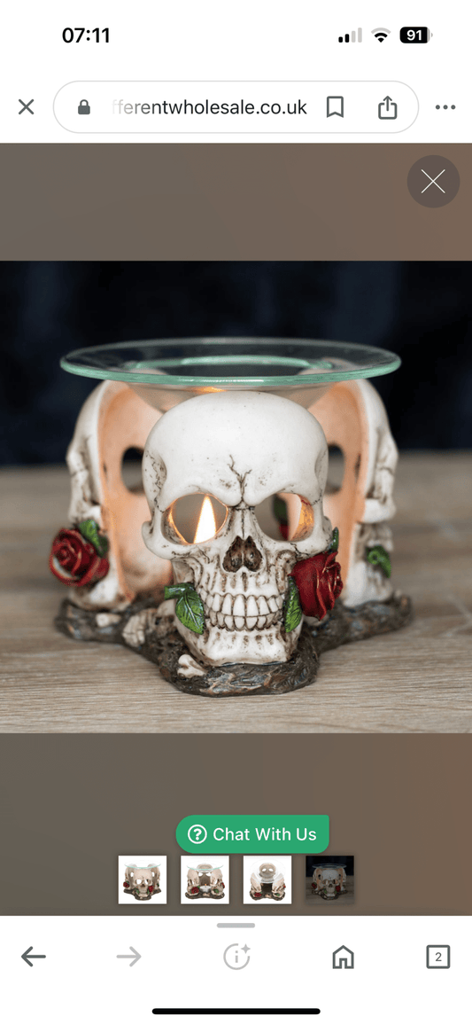 Skull Wax Burner - Marshall Melts